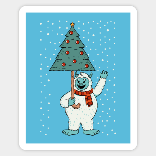 YETI CHRISTMAS Sticker